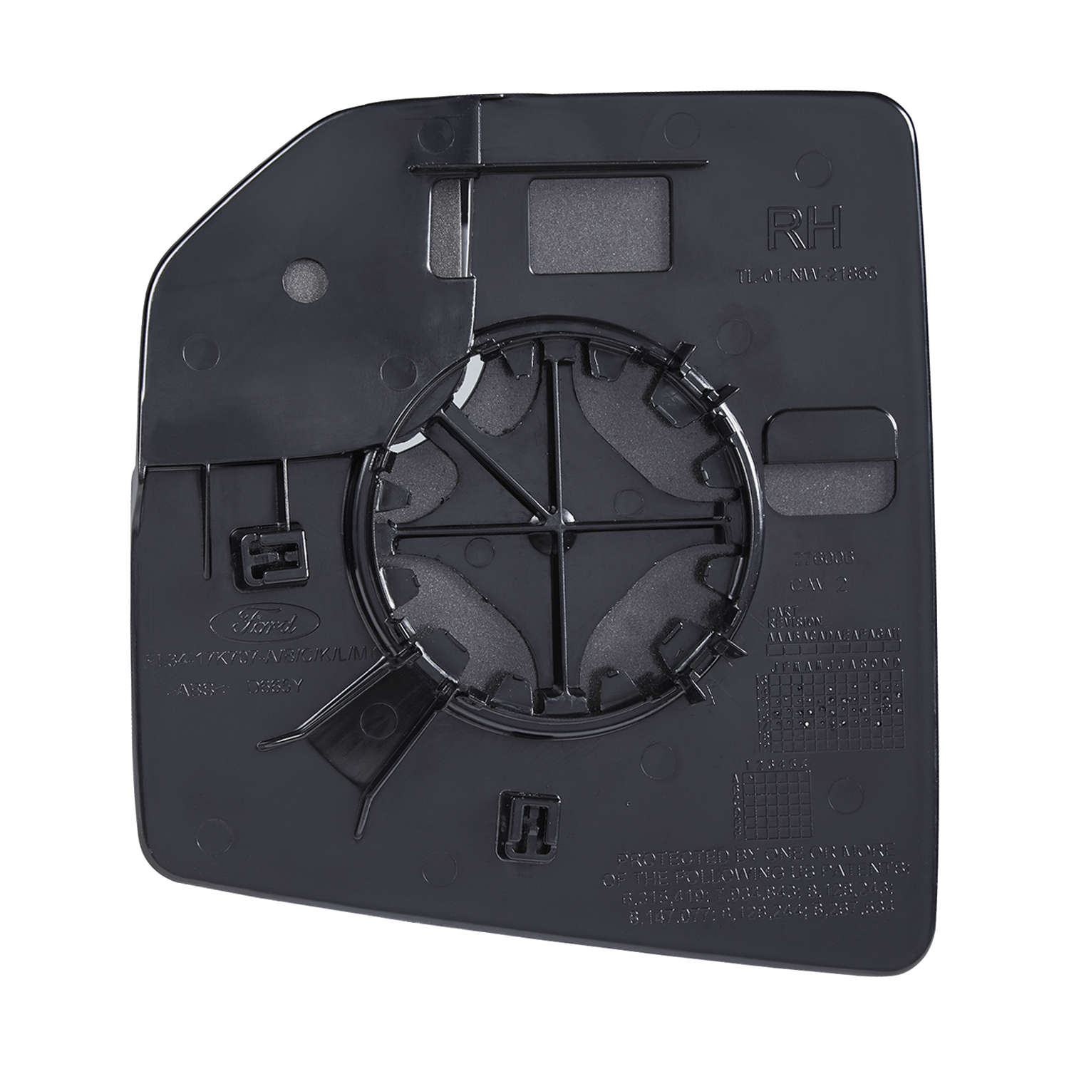 SIDE VIEW MIRROR W MOUNT